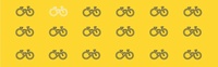 Bicis fondo amarillo