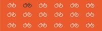 Bicis fondo naranja