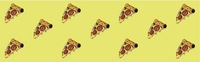 Pizza fondo amarillo