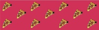 Pizza fondo fucsia