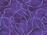 Tela con estampado de hondas sobre fondo morado